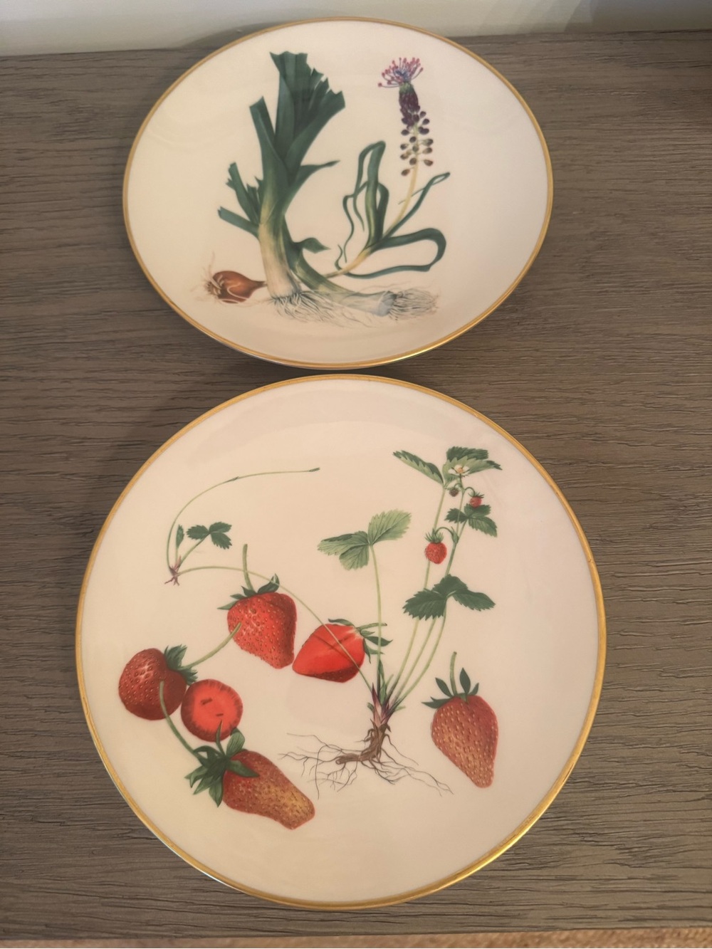 Vintage Gorham Fine China plates set of two